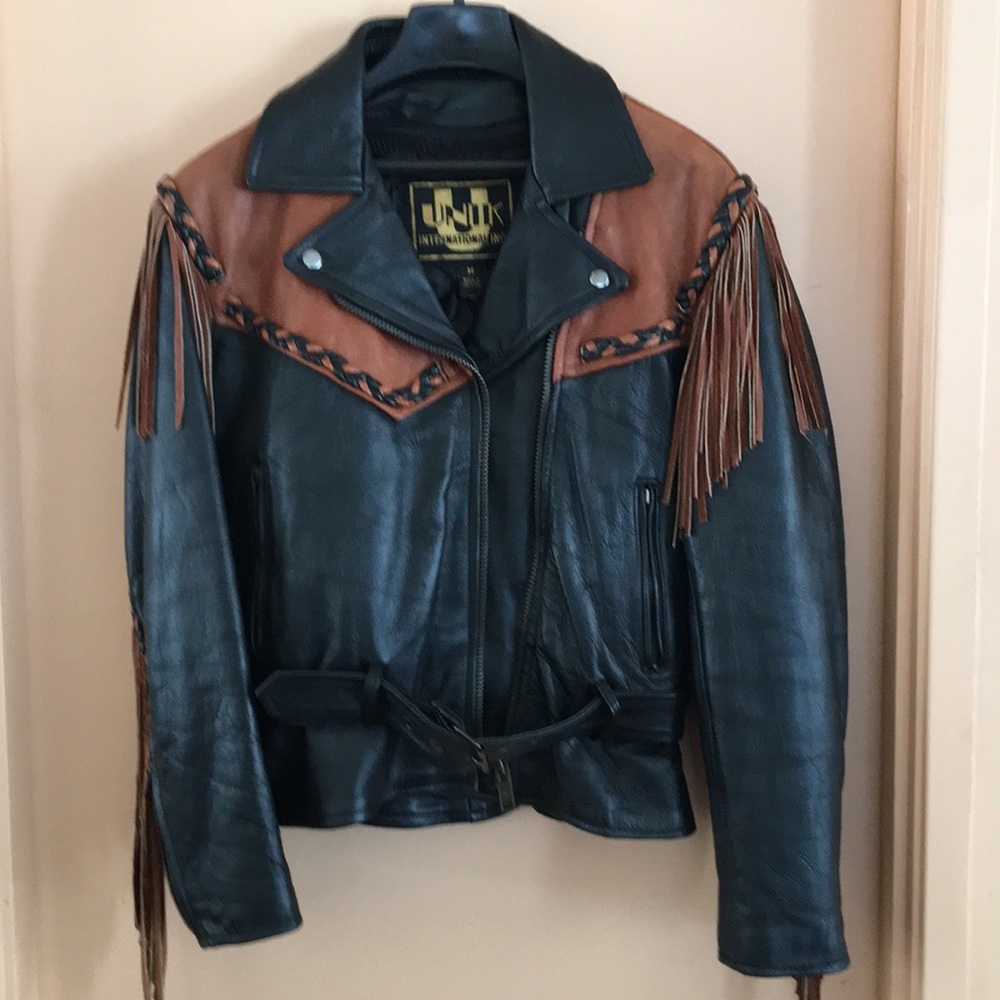 1990s Fringed Biker Jacket
